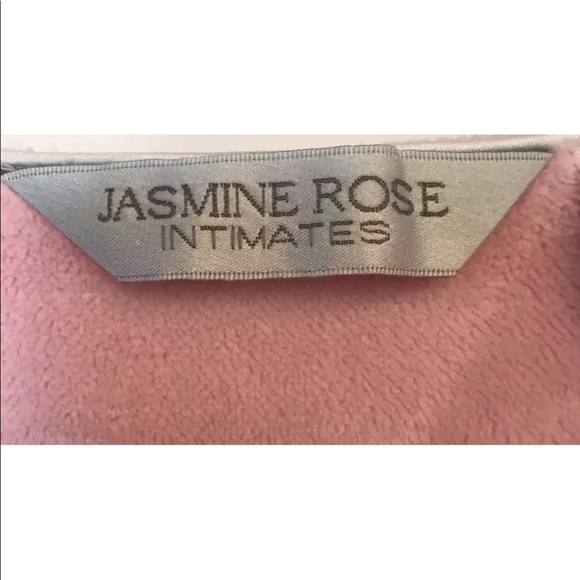Jasmine Rose Fleece Robe Size Medium - Picture 6 of 8